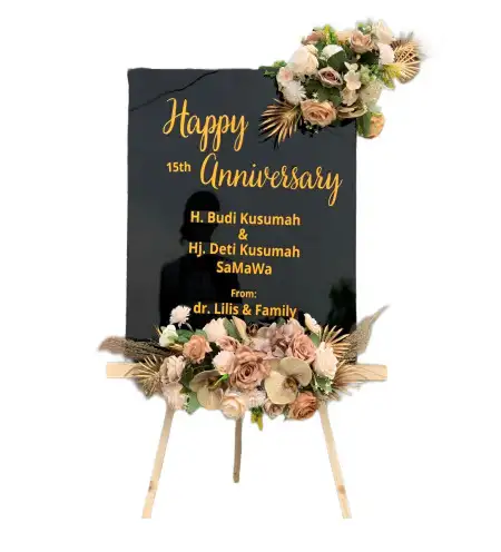 Papan Bunga Akrilik Kalidesel